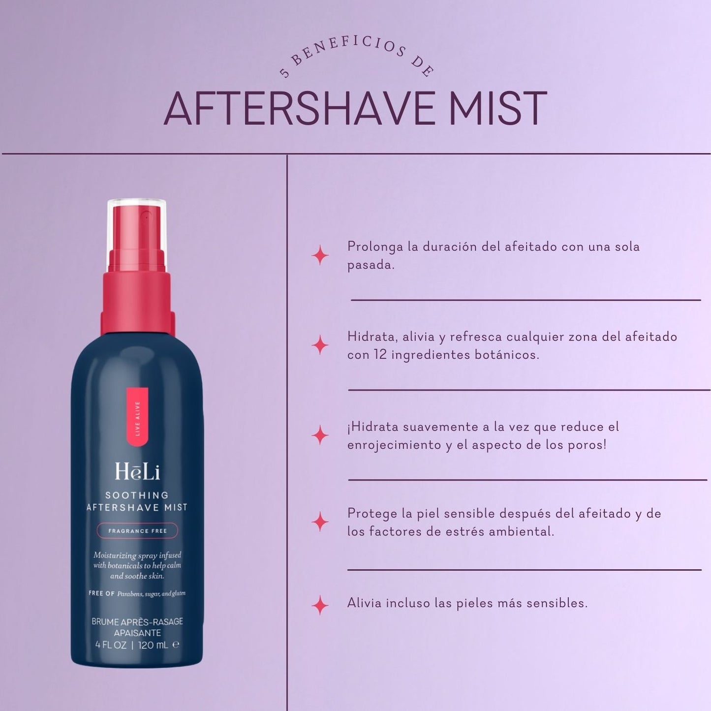 Heli Soothing Aftershave Mist