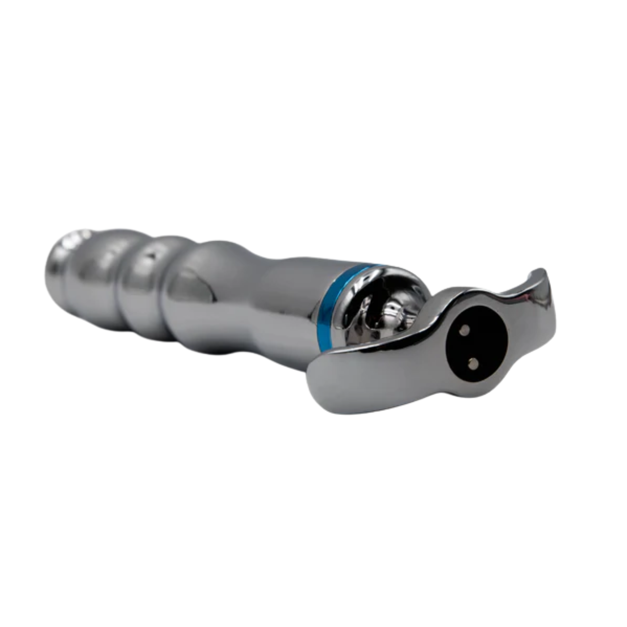 Hidden Treasure – Luxe Ribbed Metal Vibrator