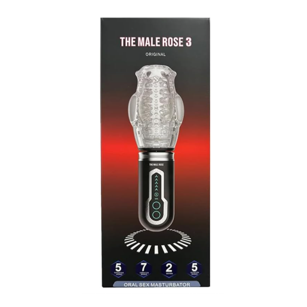 The Male Rose 3 – Rotating & Thrusting Male Masturbator