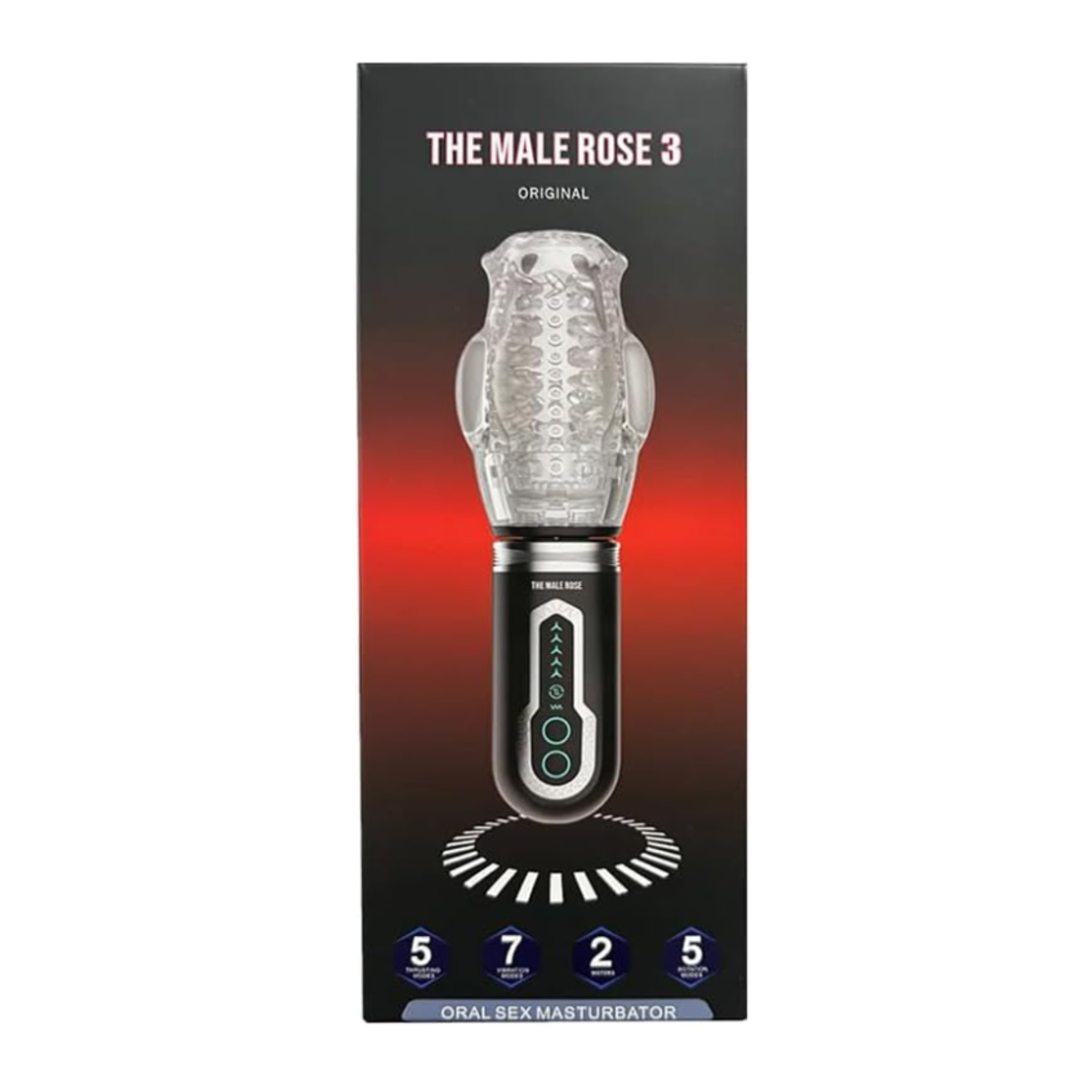 The Male Rose 3 – Rotating & Thrusting Male Masturbator