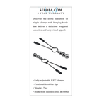 Selopa Beaded Nipple Clamps