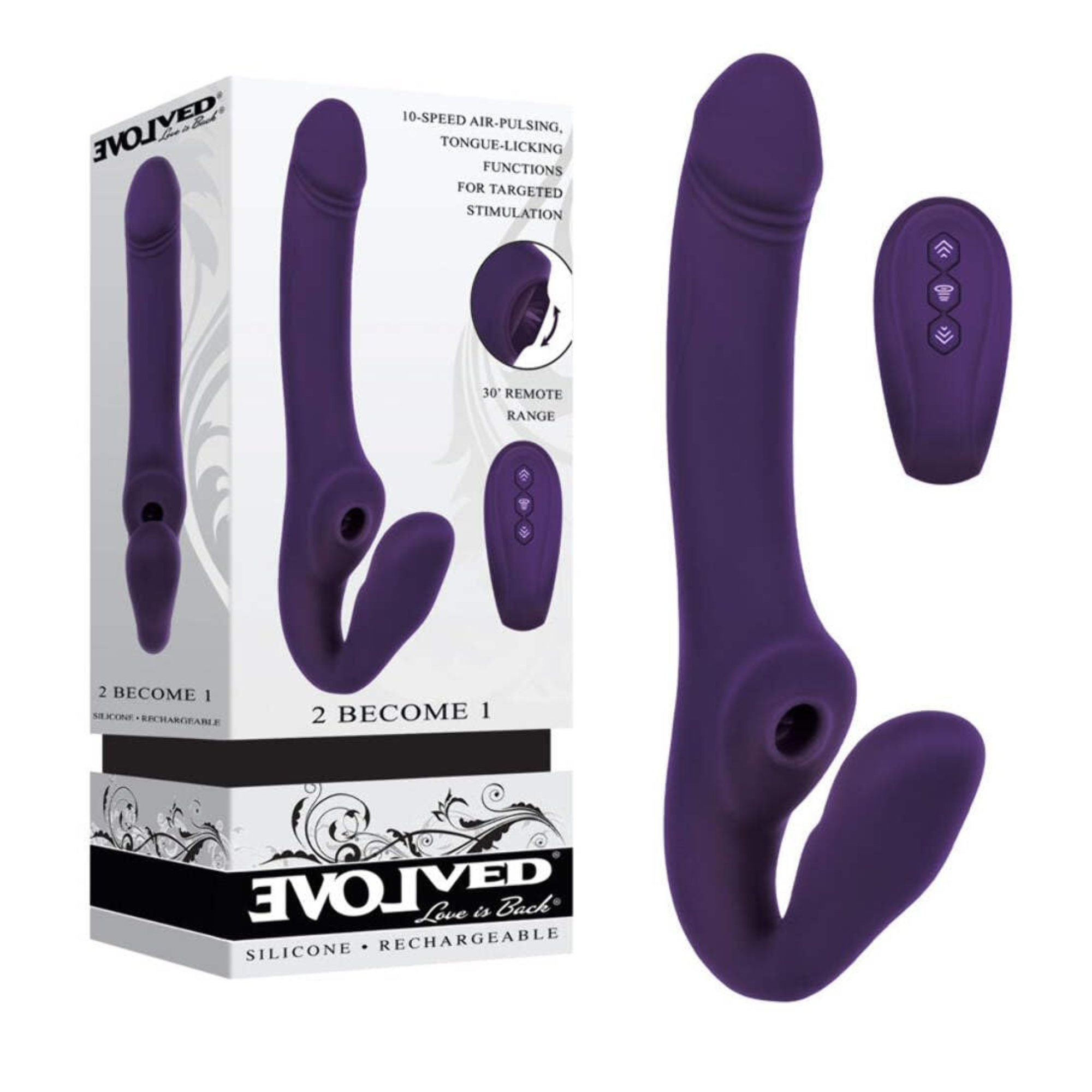Evolved 2 Become 1 Strapless Strap On