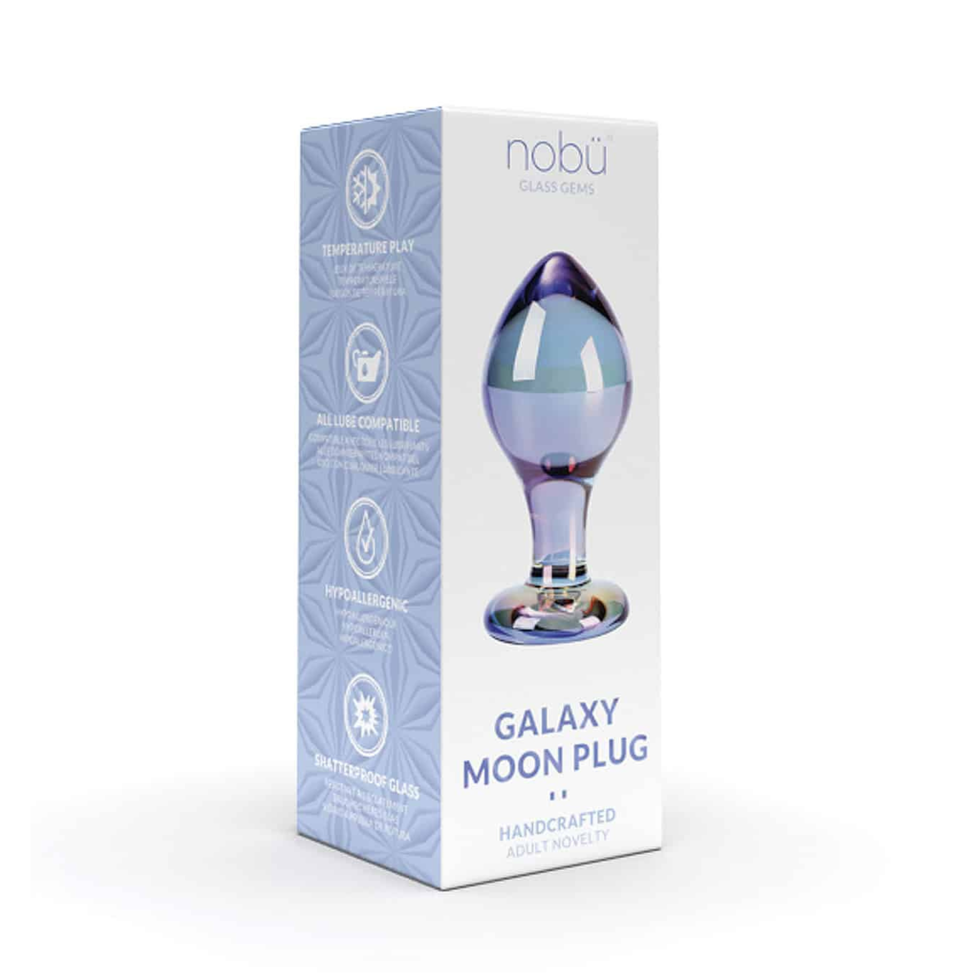 Nobu Glass Gems – Galaxy Moon Plug