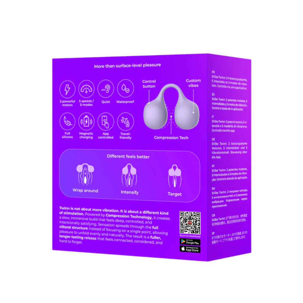 SVibe Snail Twinn Finger Vibrator