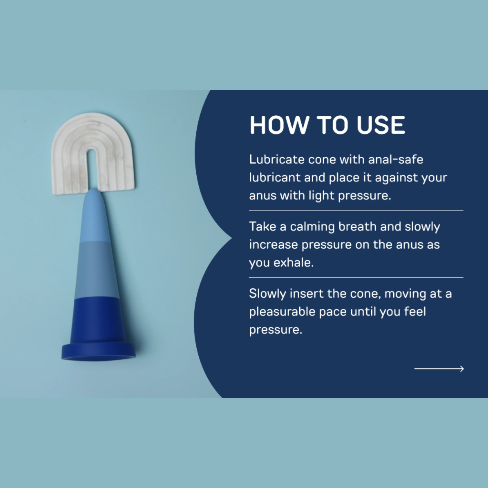Silicone Backdoor Cone