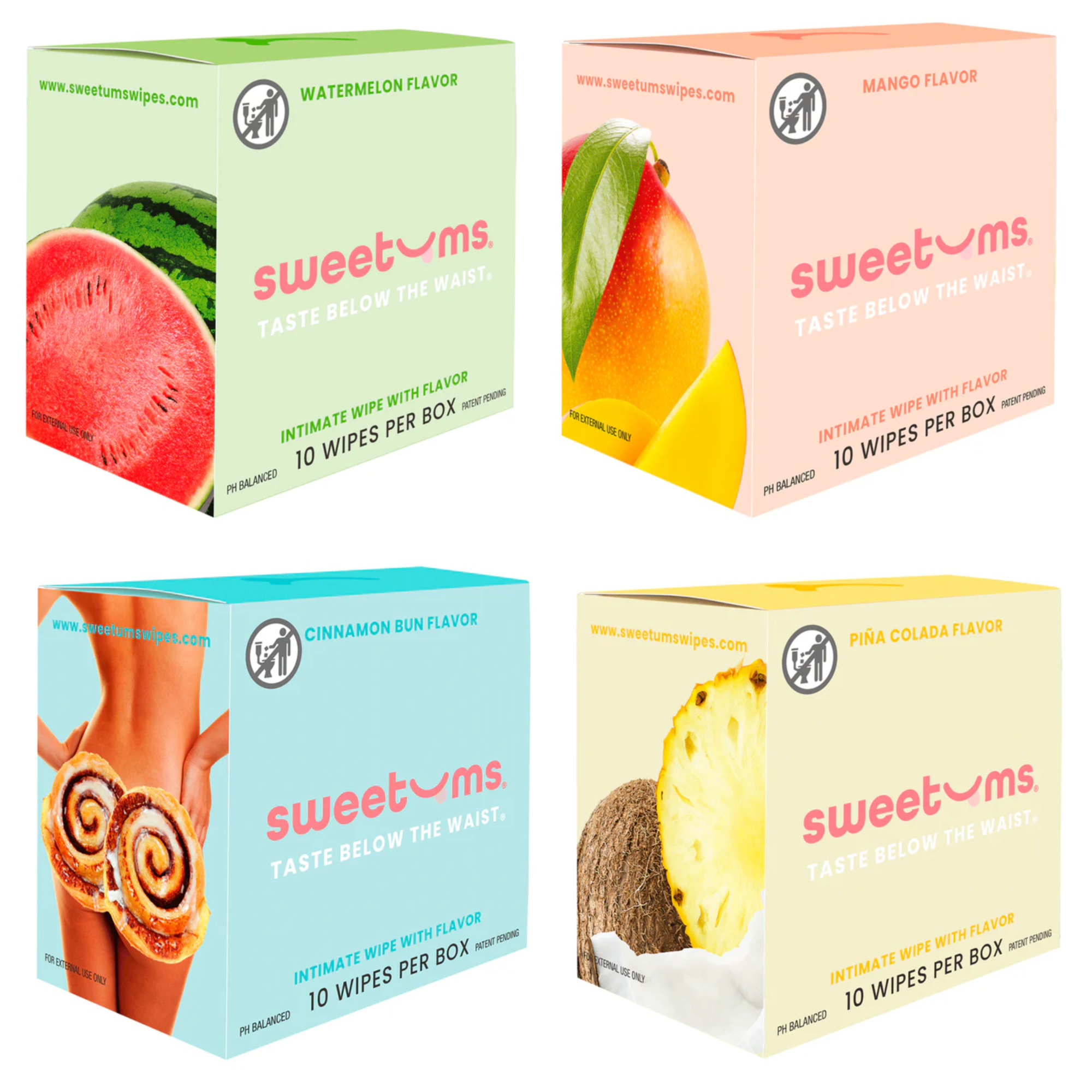 Sweetums Intimate Wipes