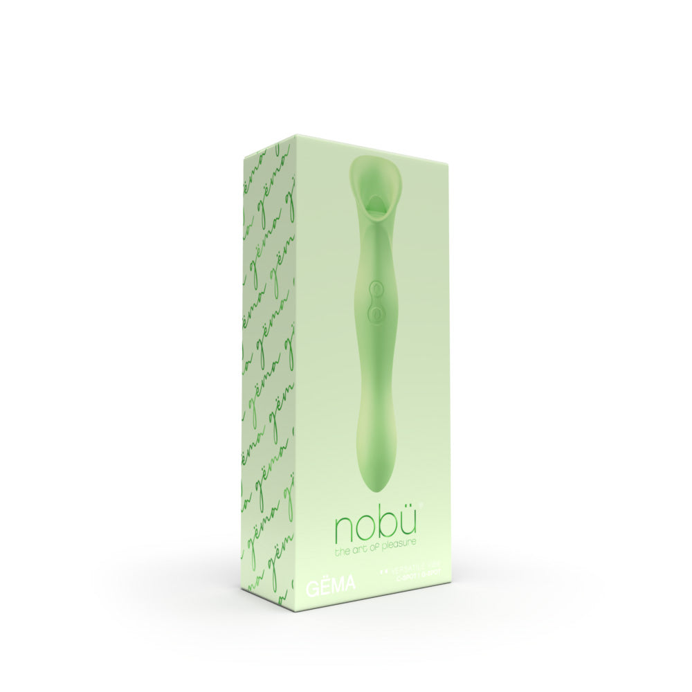 Nobü Essentials – Gëma C-Spot & G-Spot Vibe – Green