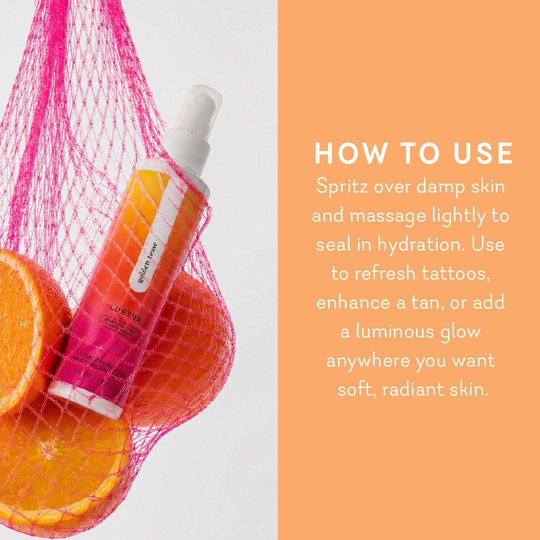 Lustra Hydrating Body Oil - Golden Tease