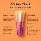 Vuluxe Soothing Shave Cream - Golden Tease