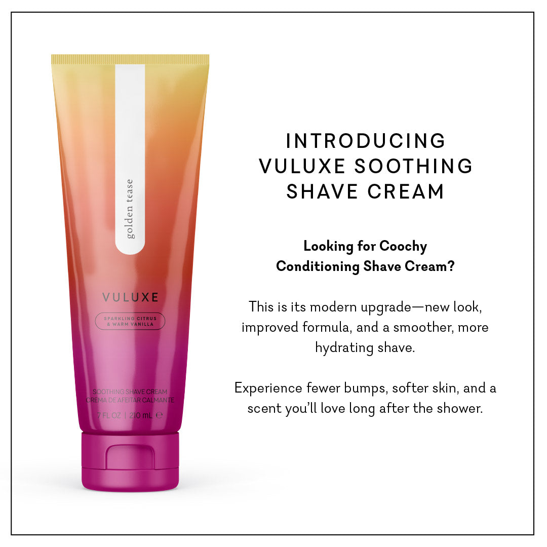 Vuluxe Soothing Shave Cream - Golden Tease