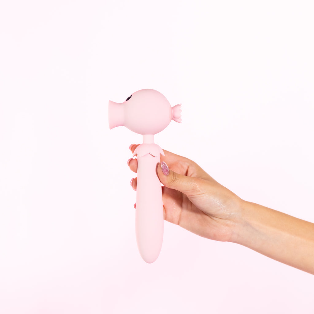 Lick n' Stick Dual Ended Flicker & G-Spot Vibrator