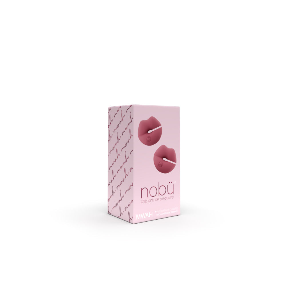 Nobü Essentials – Mwah (Vibrating Nipple Clamps with Rechargeable Remote Control)