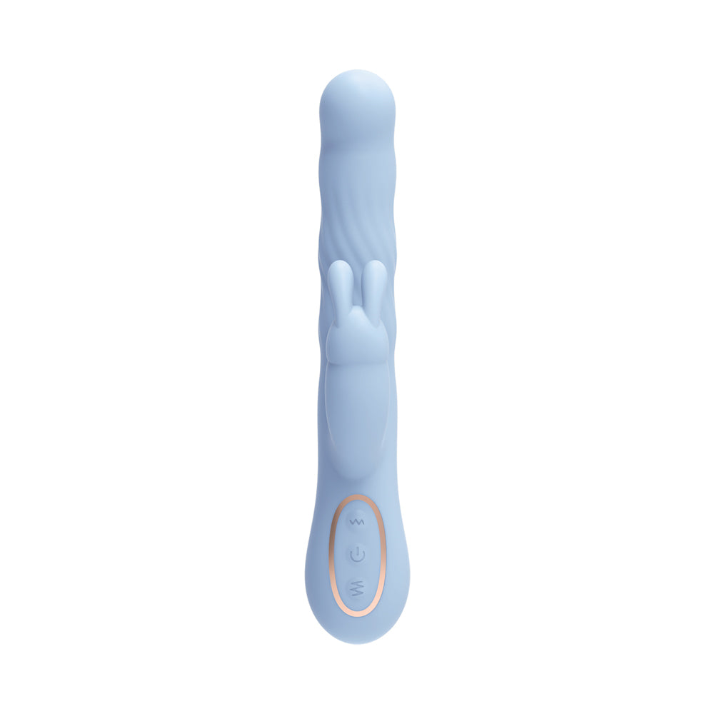 Nobü Essentials – Rävi – Waving Rabbit Dual Vibe – Light Blue