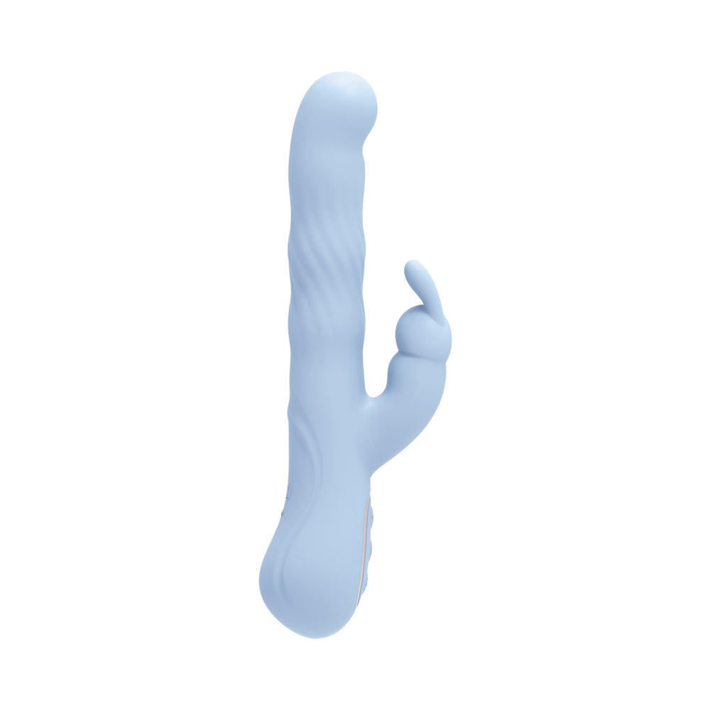 Nobü Essentials – Rävi – Waving Rabbit Dual Vibe – Light Blue