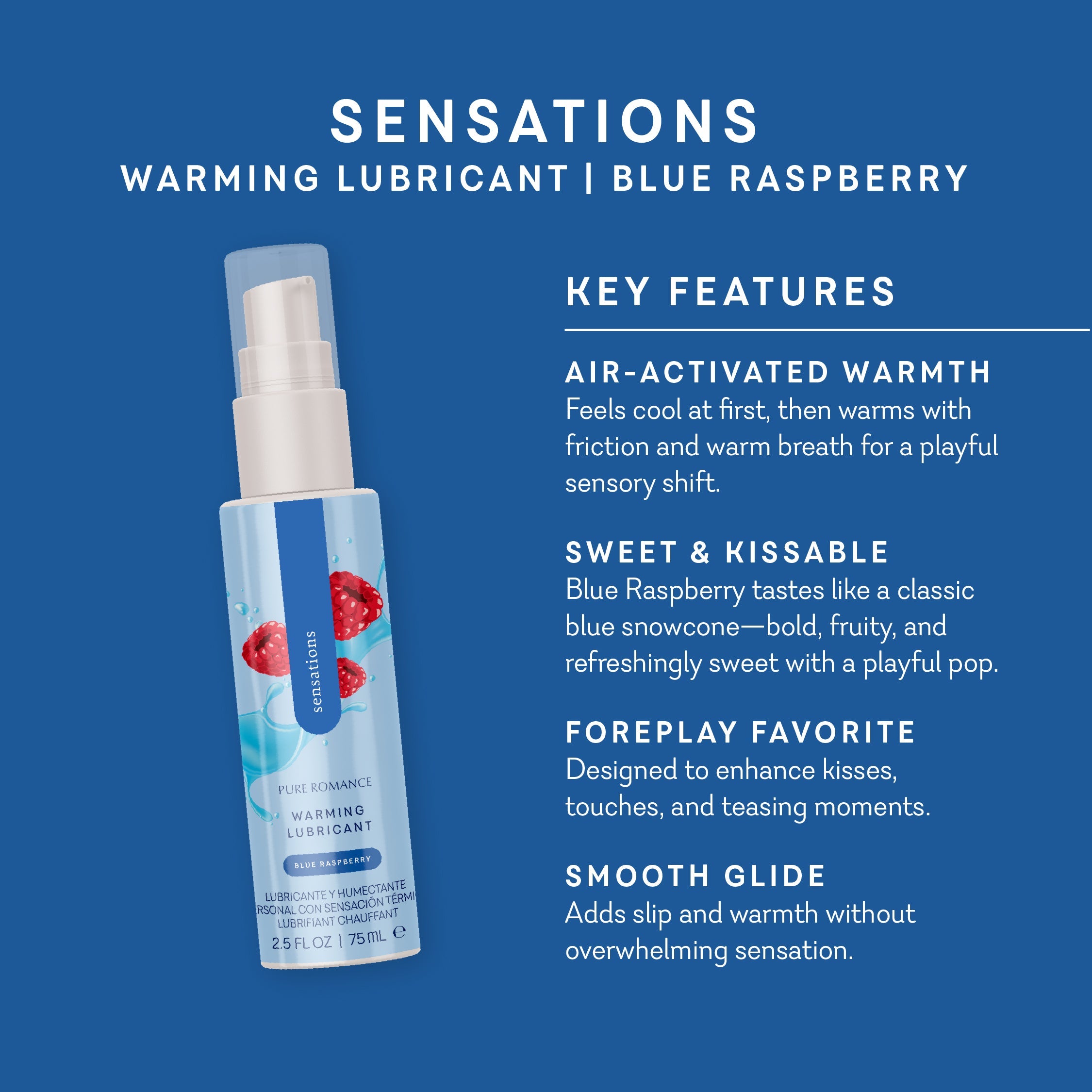 Sensations- Blue Raspberry