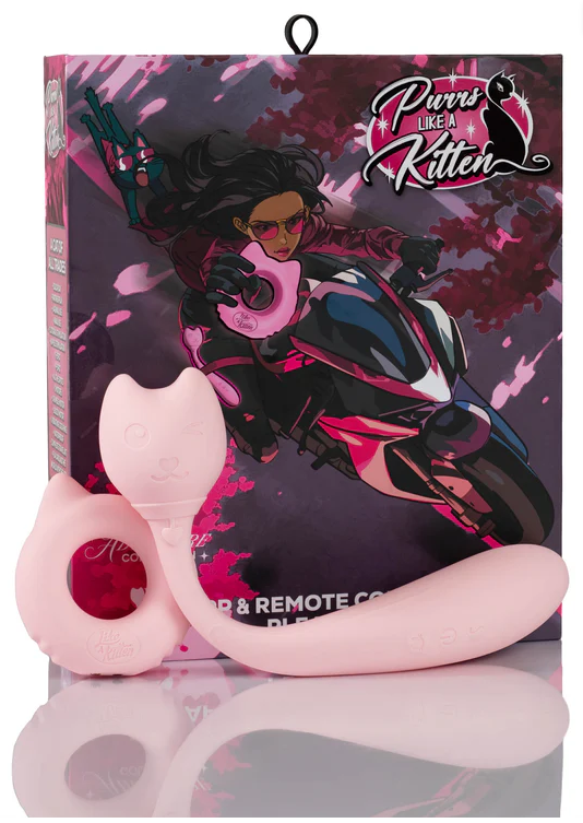 Purrs Like a Kitten Wand Vibrator