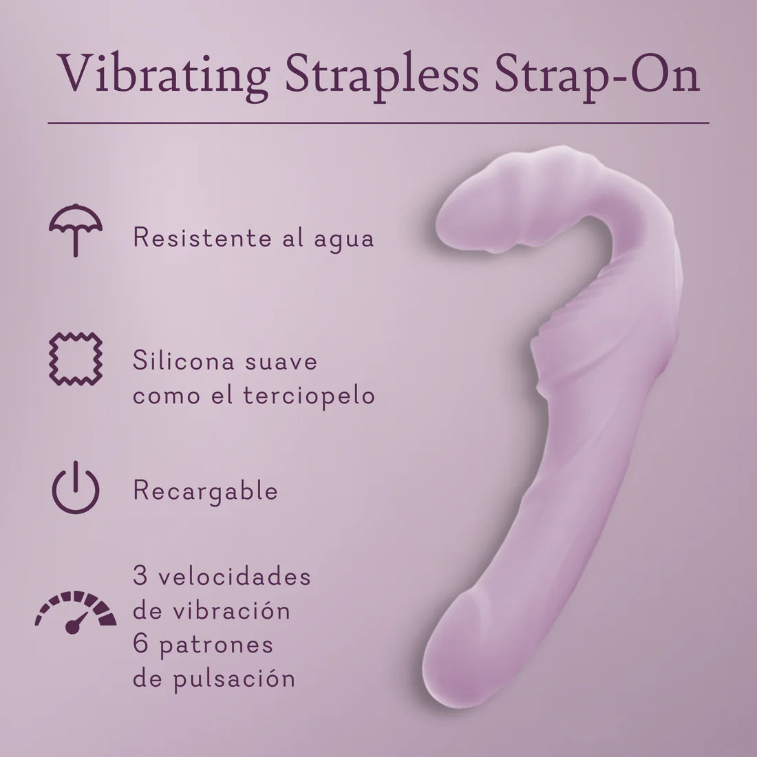 Vibrating Strapless Strap-On