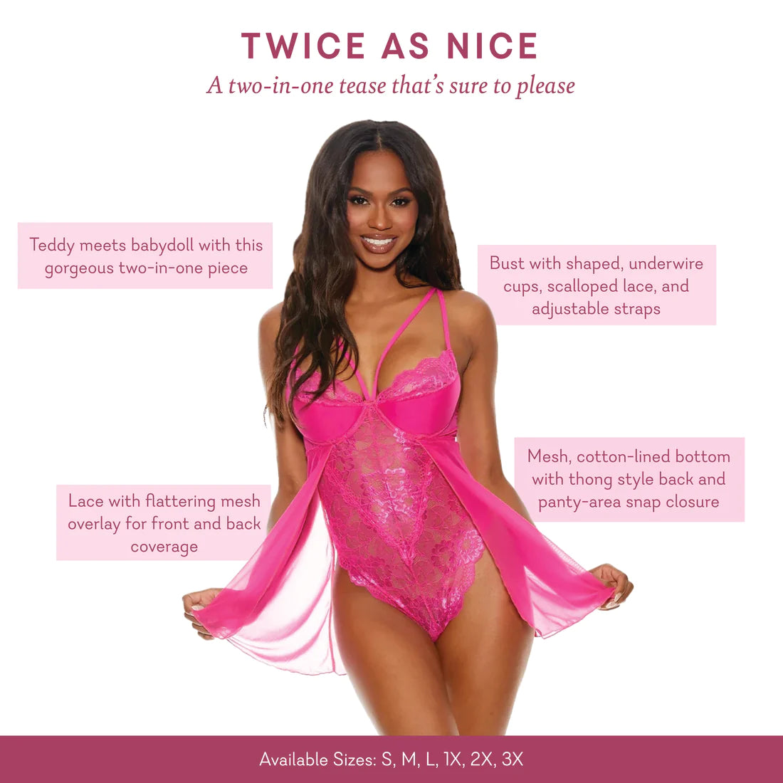 Lingerie & Lounge- Twice as Nice