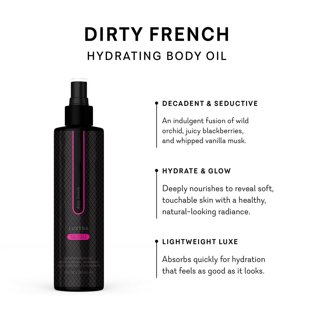 Lustra Hydrating Body Oil - Dirty French