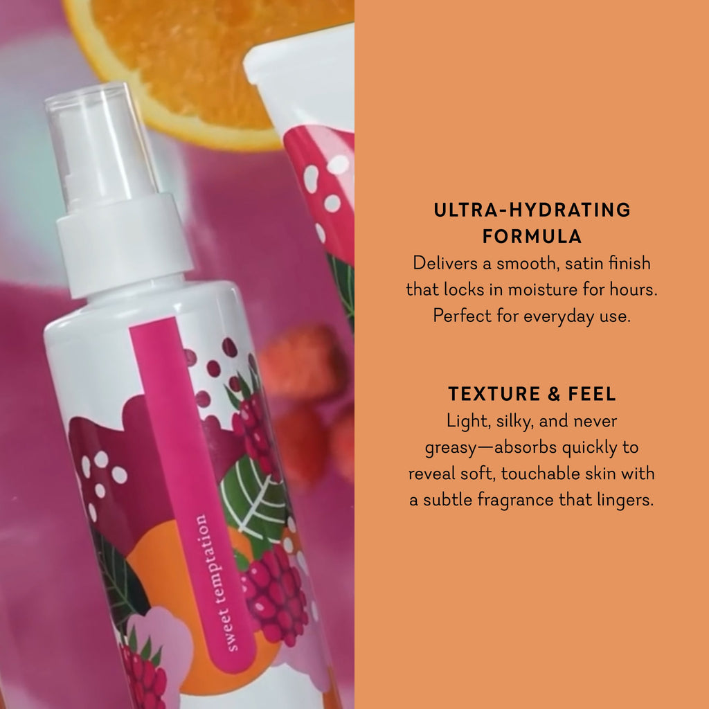 Lustra Hydrating Body Oil - Sweet Temptation