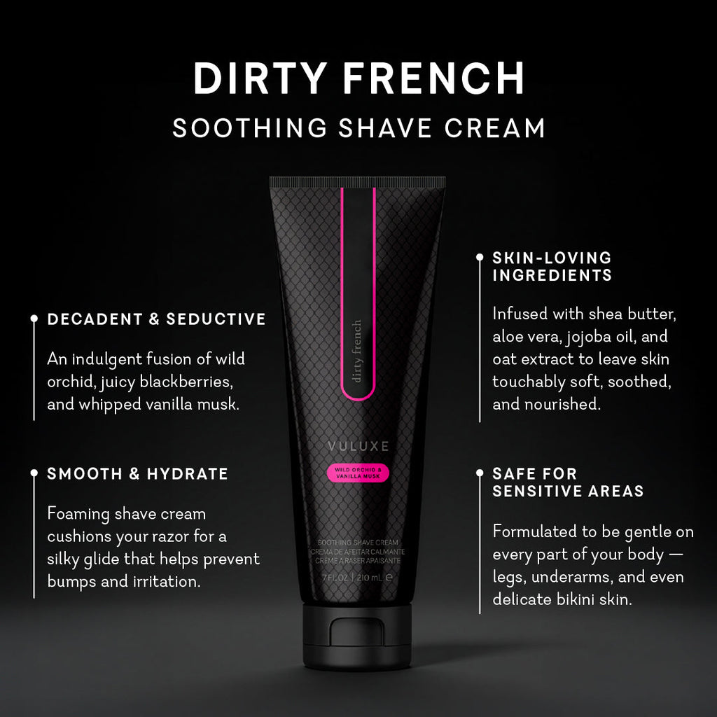 Vuluxe Soothing Shave Cream - Dirty French