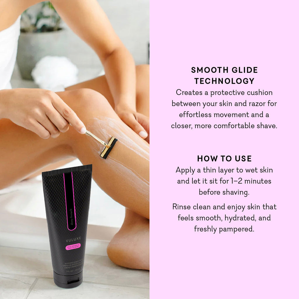 Vuluxe Soothing Shave Cream - Dirty French