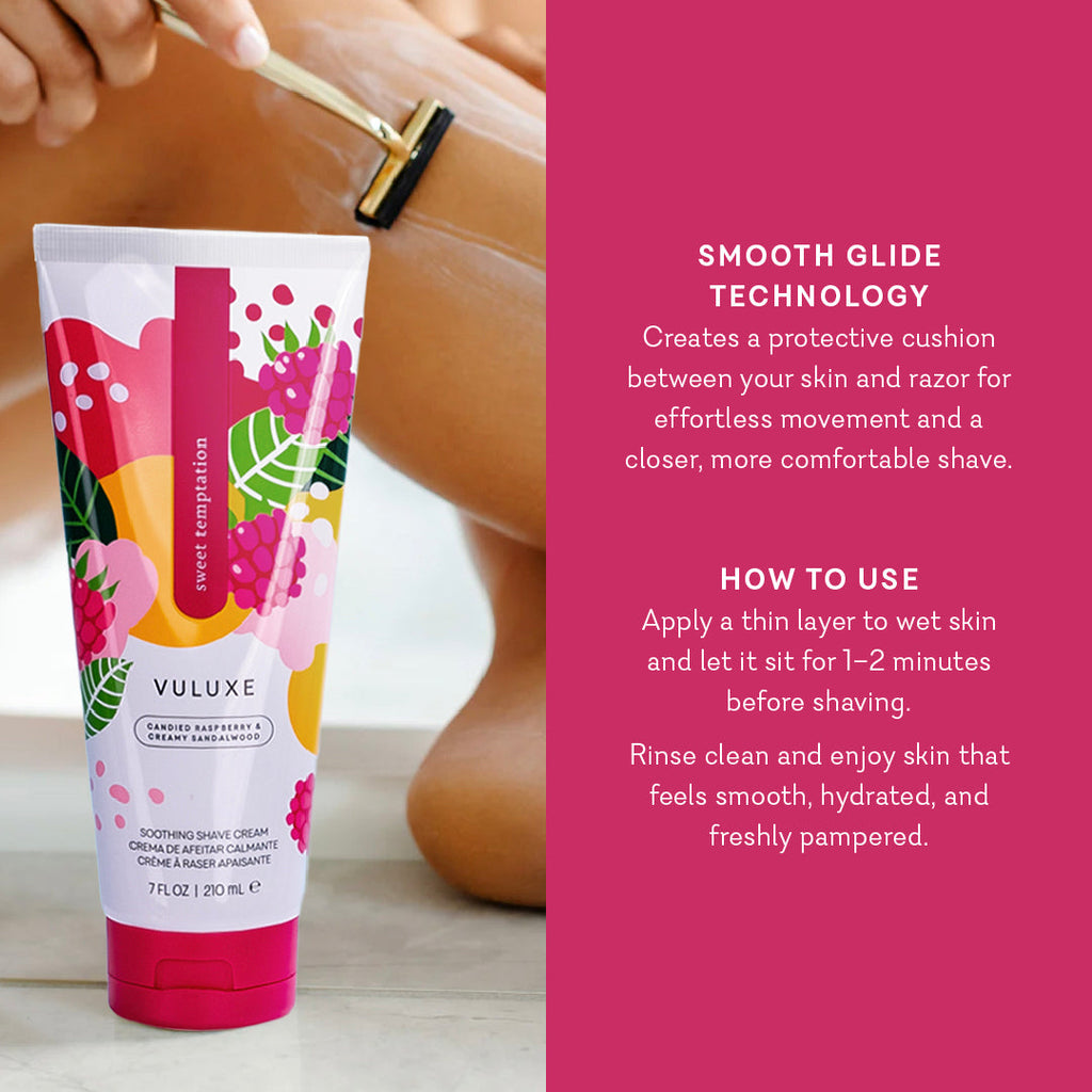 Vuluxe Soothing Shave Cream - Sweet Temptation