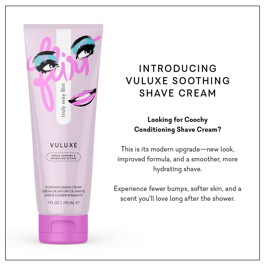Vuluxe Soothing Shave Cream - Truly Sexy Flirt
