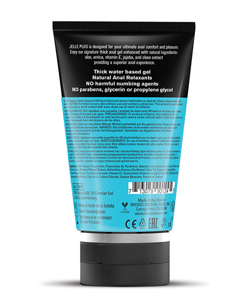 Water Based Anal Lubricant with Relaxants