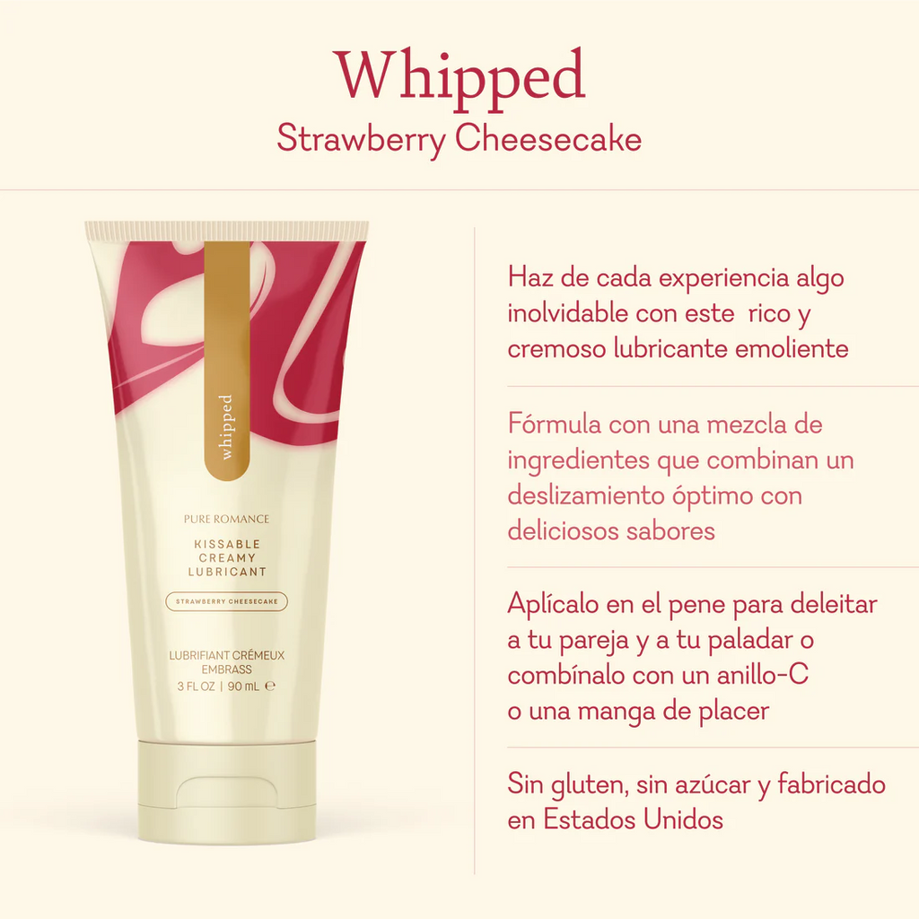 Whipped- Strawberry Cheesecake