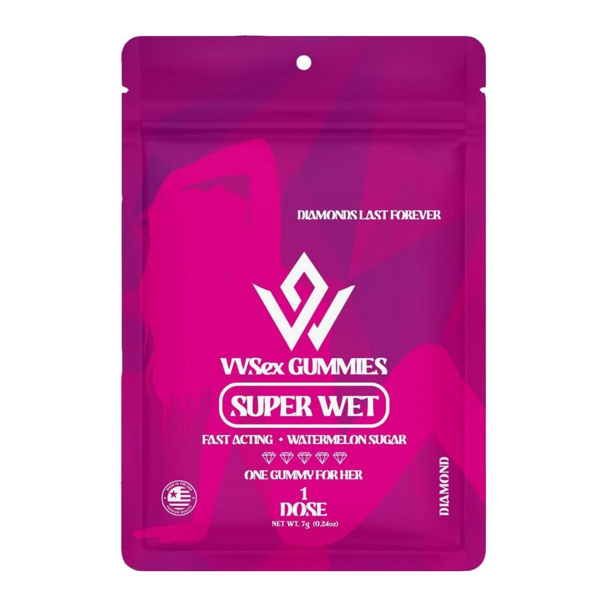 VVSEX Gummies Super Wet for Her - Watermelon
