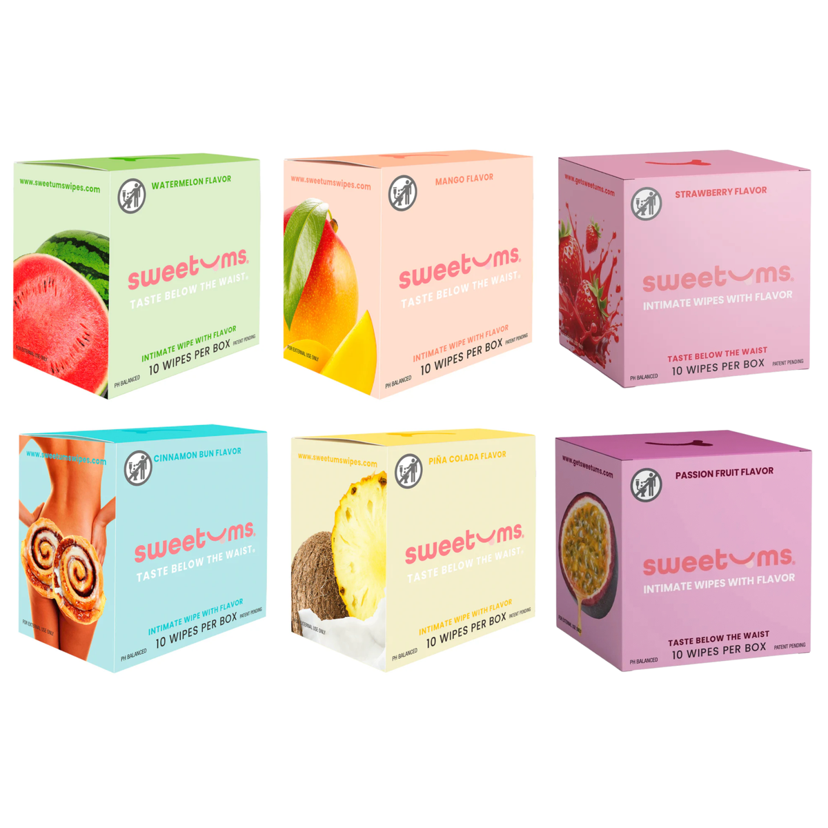 Sweetums Intimate Wipes