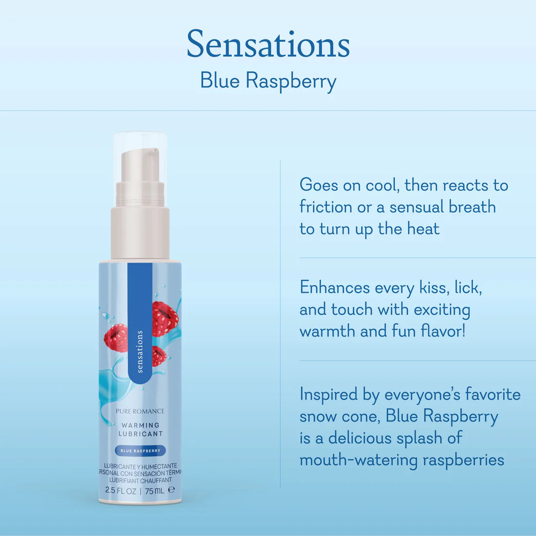 Sensations- Blue Raspberry