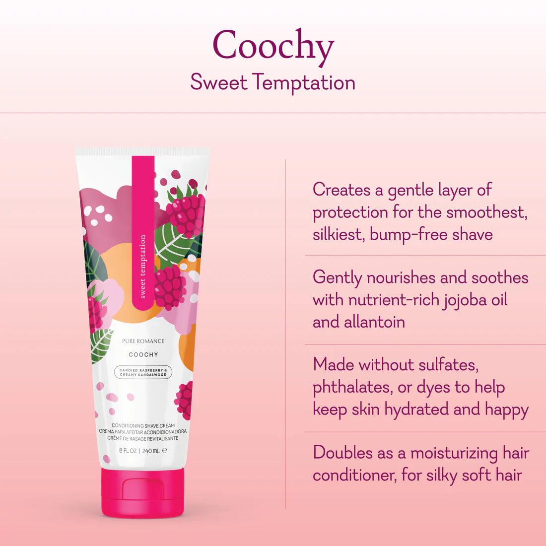 Conditioning Shave Cream -Sweet Temptation