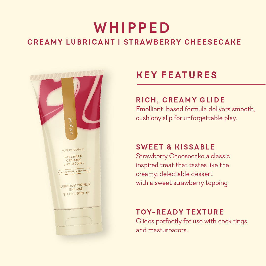 Whipped- Strawberry Cheesecake